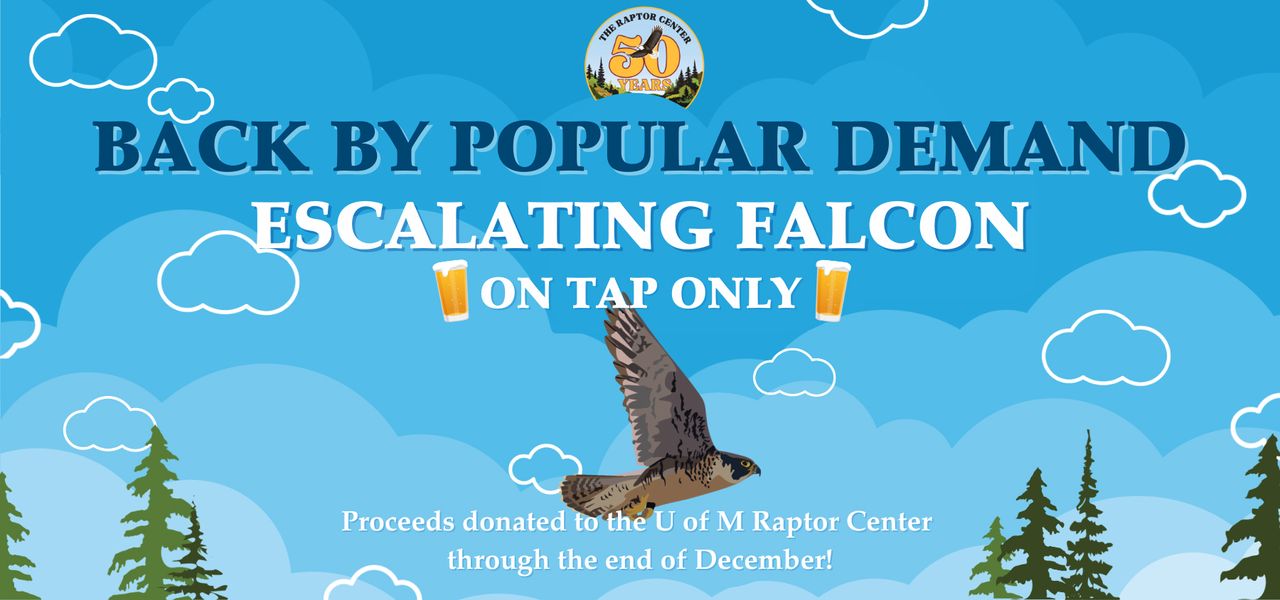 Escalating Falcon - Hazy IPA - Back on Tap