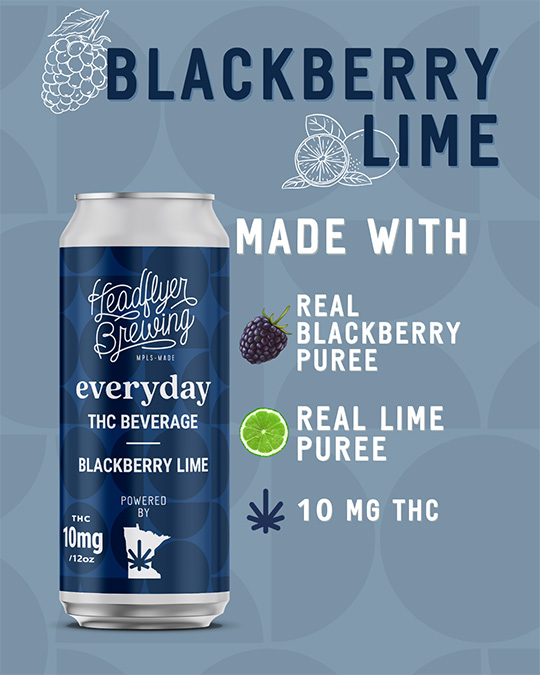 Everyday Blackberry Lime 10mg/12oz Can