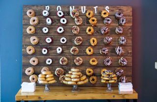 Donut Favor Display for Private Event at HeadFlyer